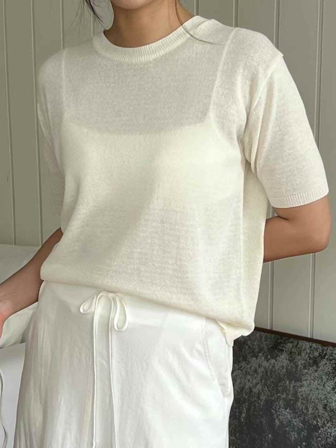 TAG東大門㊣實拍女裝新款推薦25春夏人氣真品職業熱賣針織衫TAG針織衫