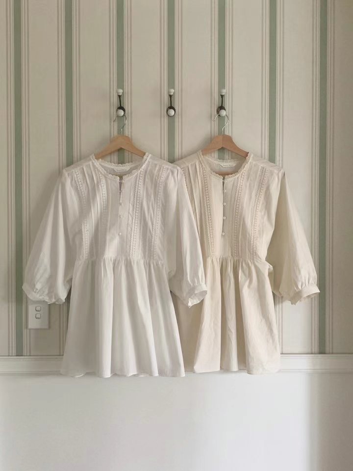 SECOND DRESS-세컨드레스-OT東大門㊣直郵女裝新品時尚襯衫蕾絲衫SECOND DRESS襯衫/蕾絲衫