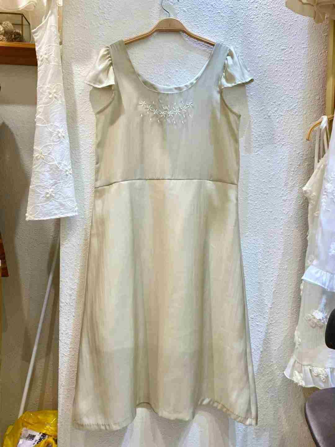 ANDYWARHOL韓國代購㊣女裝新品職業推薦真品25春夏連衣裙刺繡ANDYWARHOL連衣裙