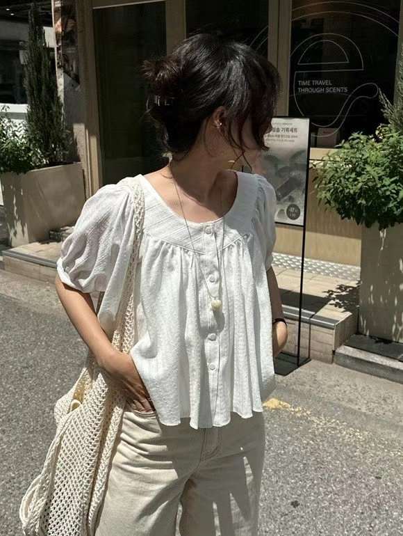 ROOMING-룸잉-T東大門㊣直郵女裝新品真品熱賣襯衫蕾絲衫ROOMING襯衫/蕾絲衫