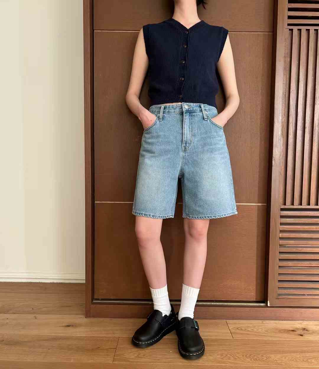 HEY BILLY韓國代購㊣女裝新款休閑熱賣推薦時尚人氣25春夏短褲HEY BILLY短褲