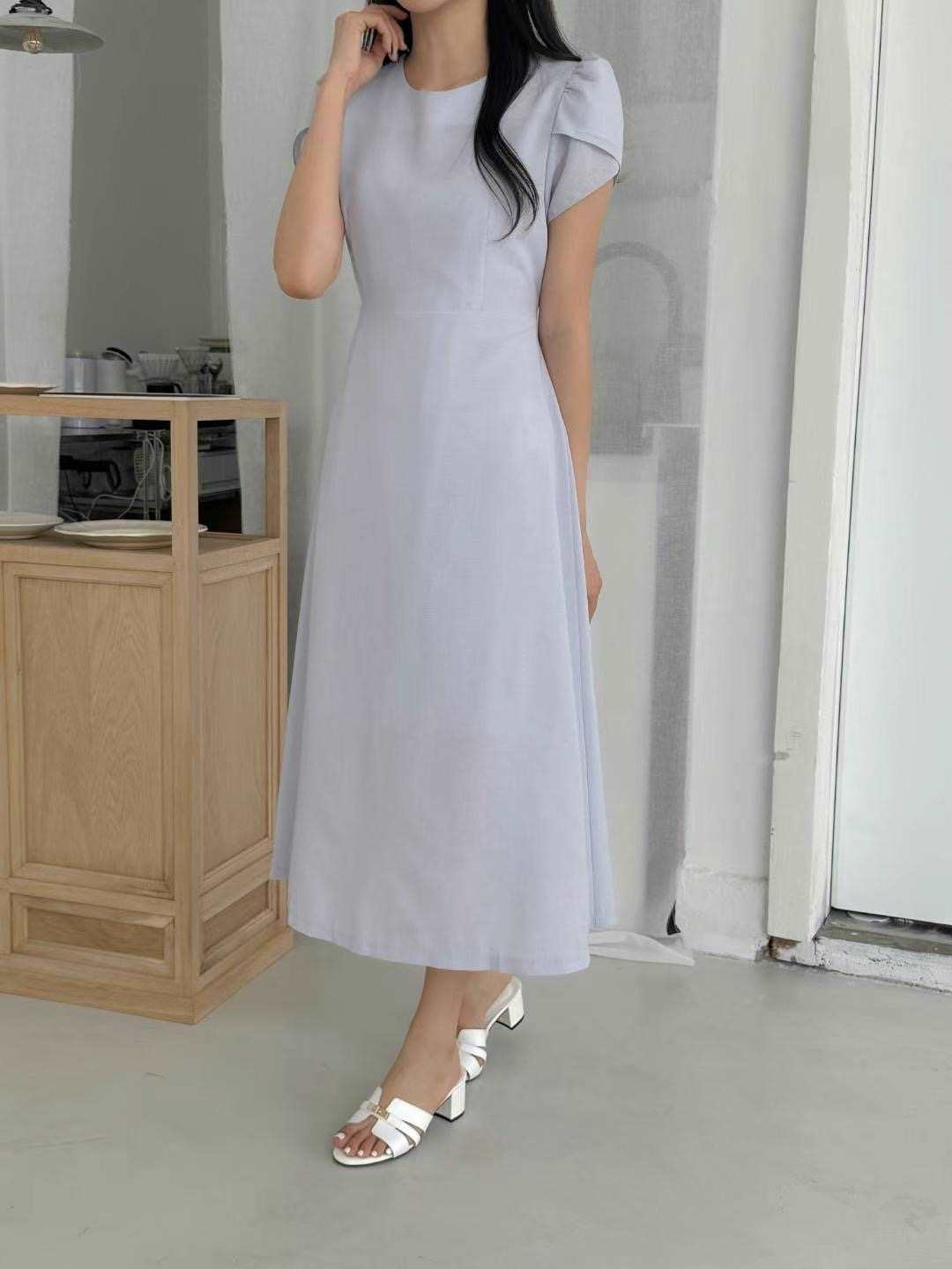 THE ORA韓國代購㊣女士新品25春夏推薦時尚真品熱賣連衣裙THE ORA連衣裙
