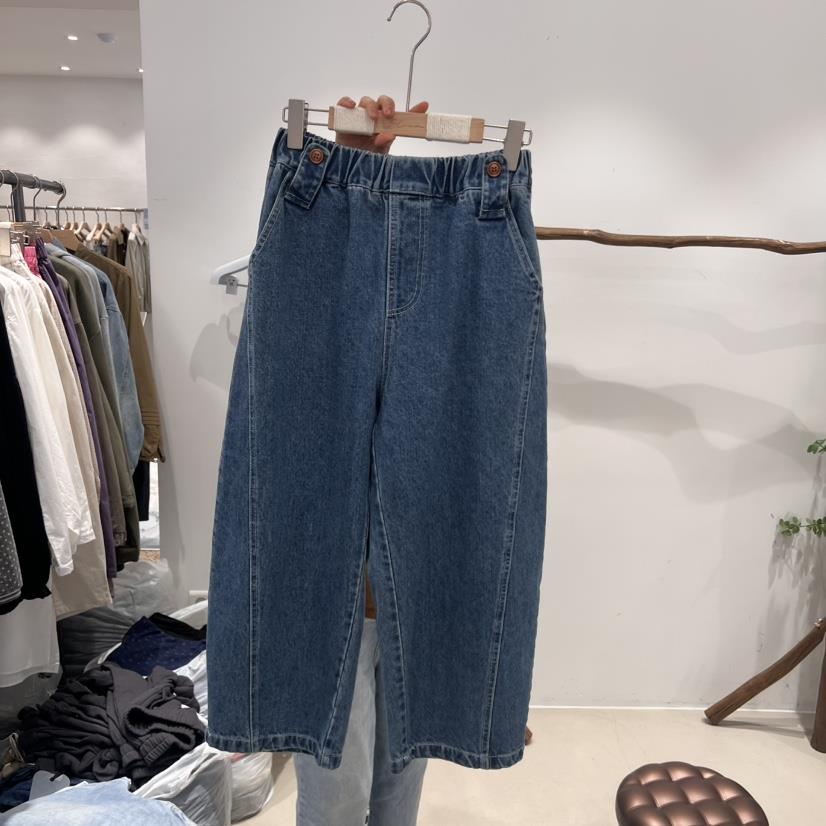 BLOOM東大門㊣實拍女裝新品時尚休閑25春夏熱賣真品職業牛仔褲BLOOM-S牛仔褲