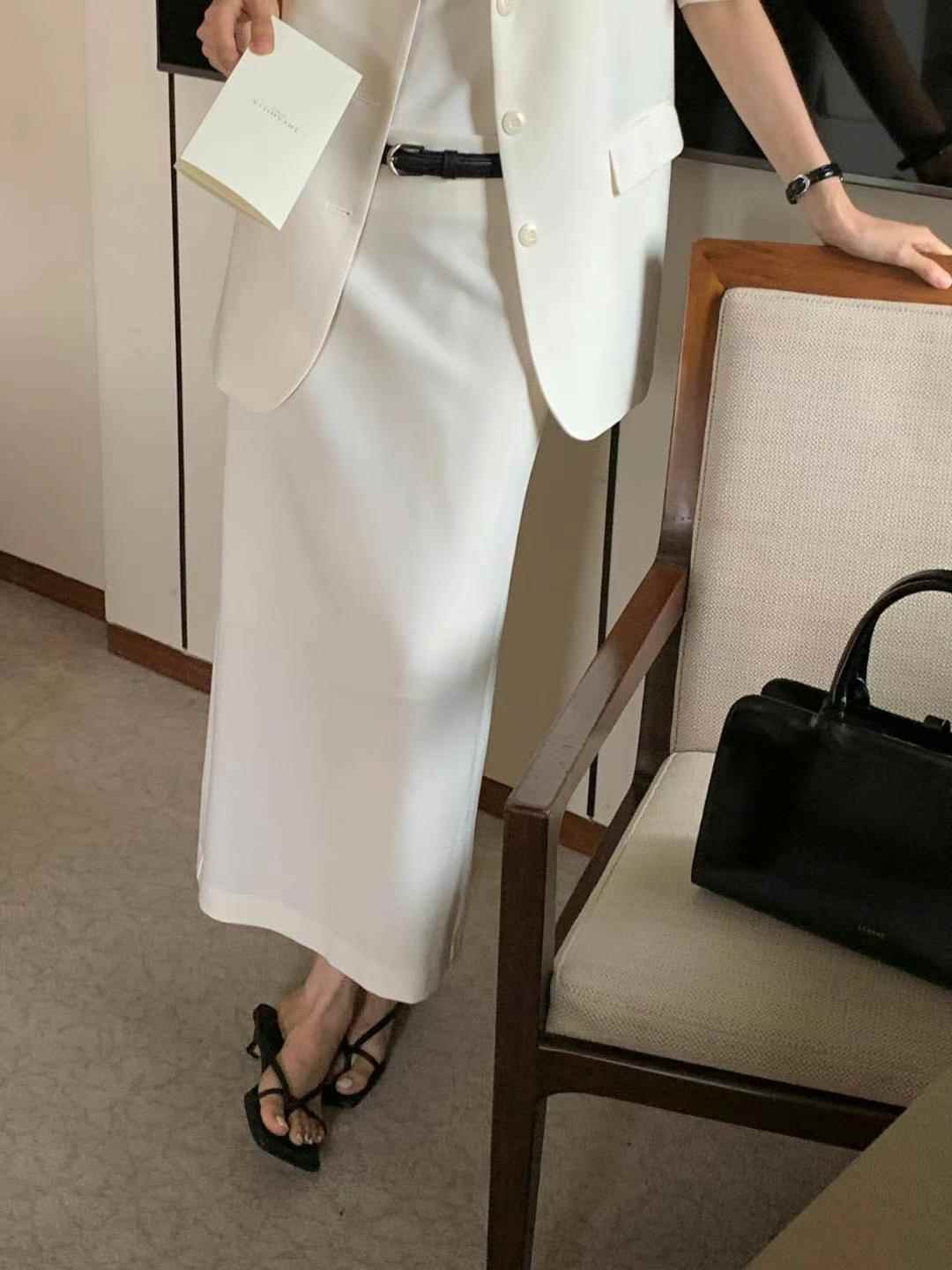 INOUF東大門㊣代購女士新款真品職業推薦25春夏休閑熱賣長裙INOUF/FLUTTER長裙