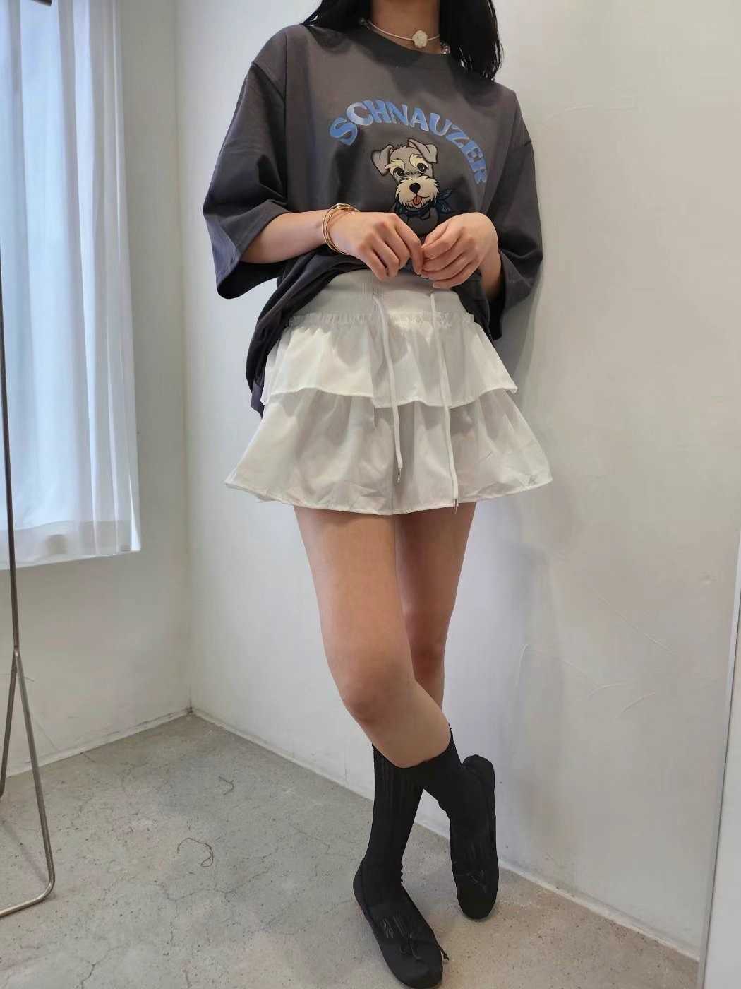 LAYERING東大門㊣代購女士新品時尚人氣職業休閑熱賣真品短裙LAYERING短裙