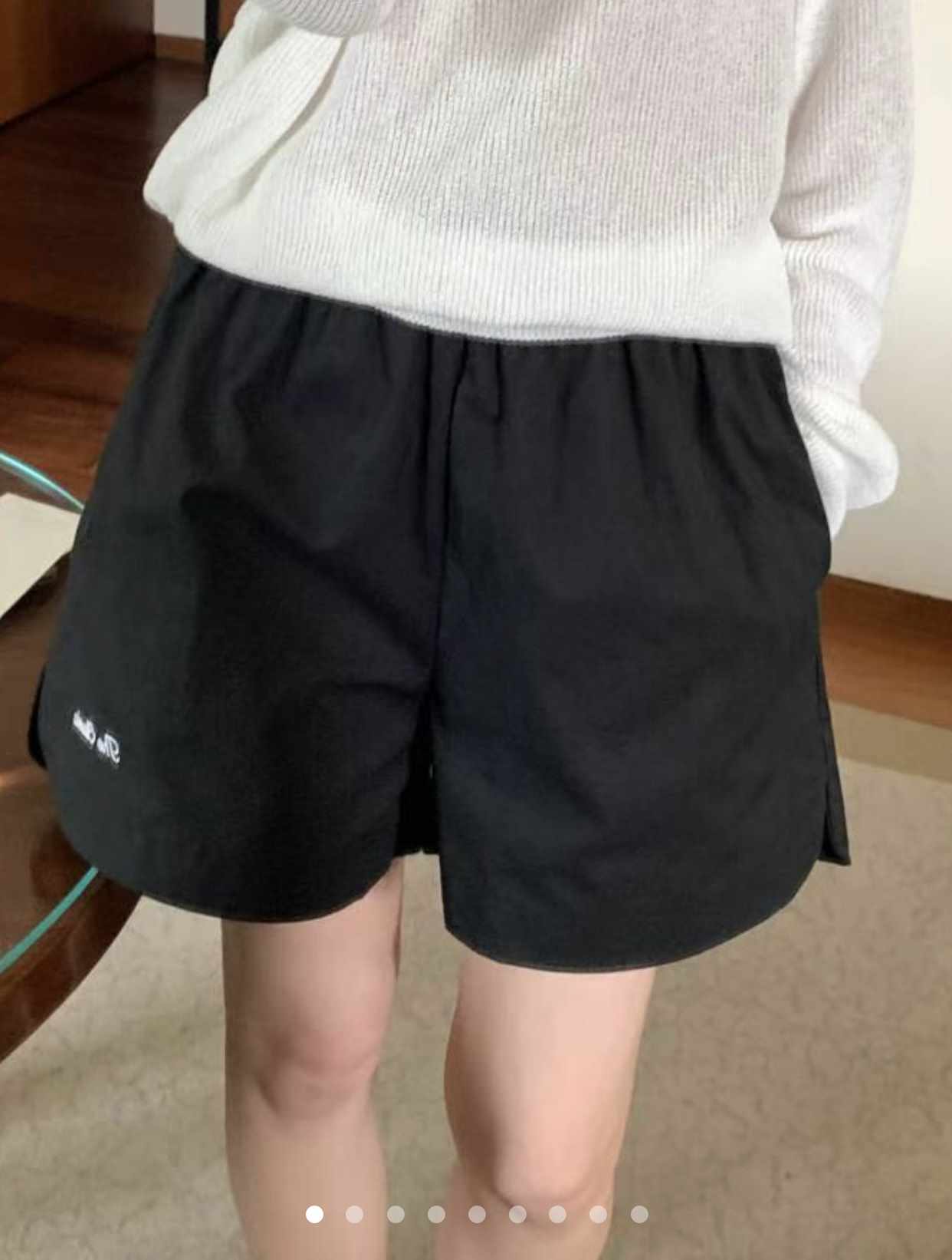 INOUF東大門㊣代購女士新款25春夏人氣熱賣時尚推薦職業短褲INOUF/FLUTTER短褲