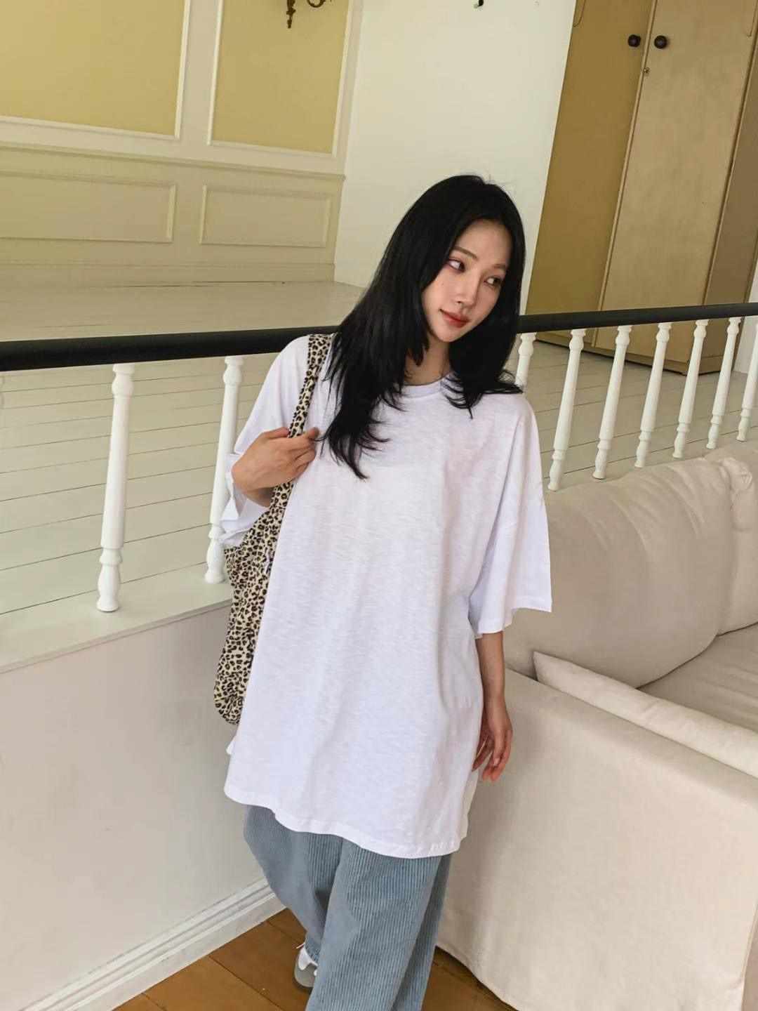 DKS08東大門㊣直郵女裝新品真品25春夏休閑人氣熱賣時尚T恤DKS08T恤