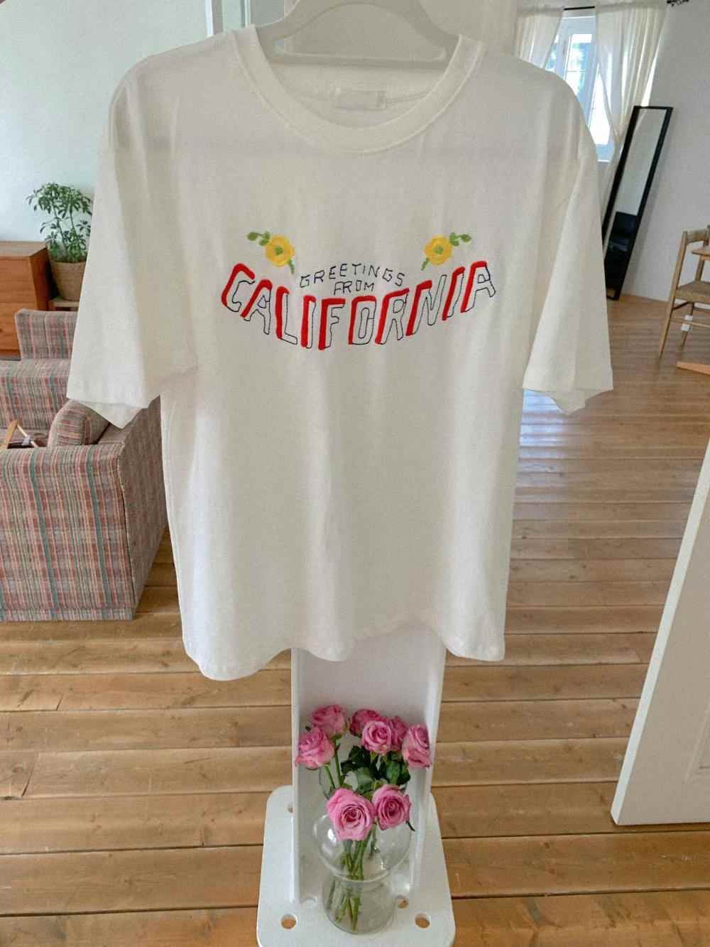 SALT.B韓國代購㊣女裝新款25春夏真品職業推薦熱賣T恤刺繡SALT.BT恤