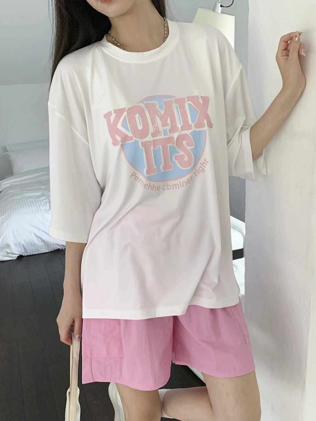 DKS08東大門㊣代購女裝新款職業人氣熱賣推薦休閑時尚25春夏T恤DKS08T恤