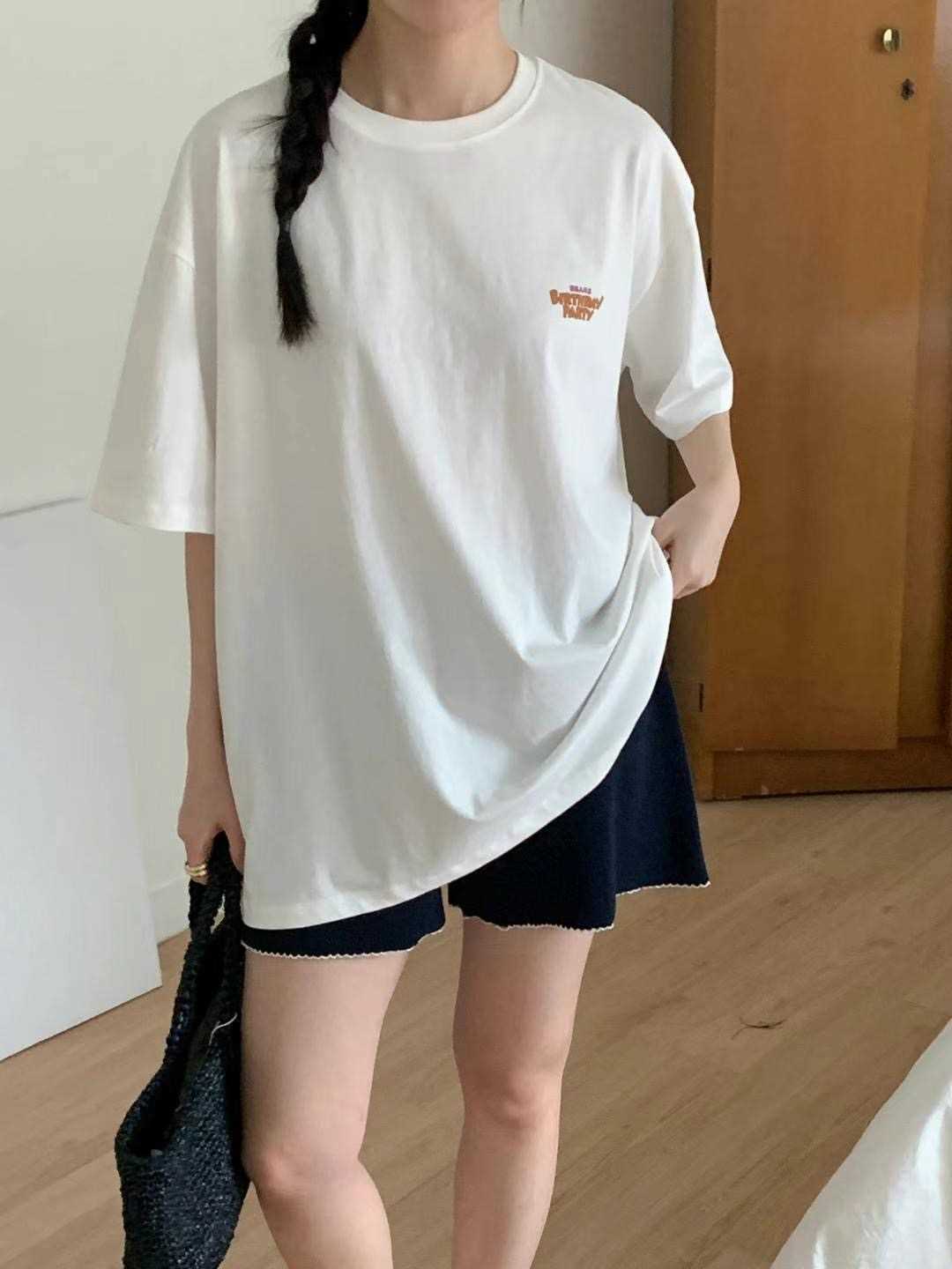SALT.B東大門㊣直郵女裝新款時尚25春夏推薦人氣職業休閑T恤SALT.BT恤