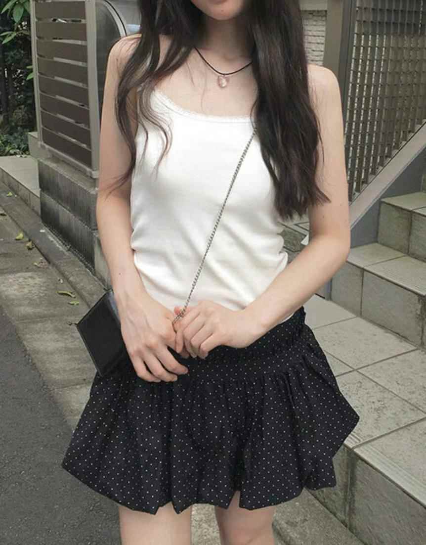 SALT.B東大門㊣實拍女士新款人氣時尚25春夏吊帶背心不含內搭SALT.B吊帶/背心