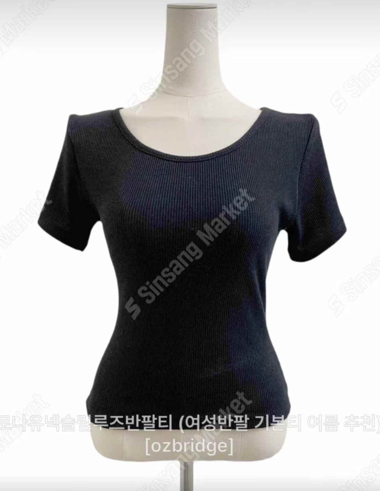 OZBRIDGE 오즈브릿지韓國直郵㊣女士新款25春夏T恤修身寬松OZBRIDGE 오즈브릿지T恤