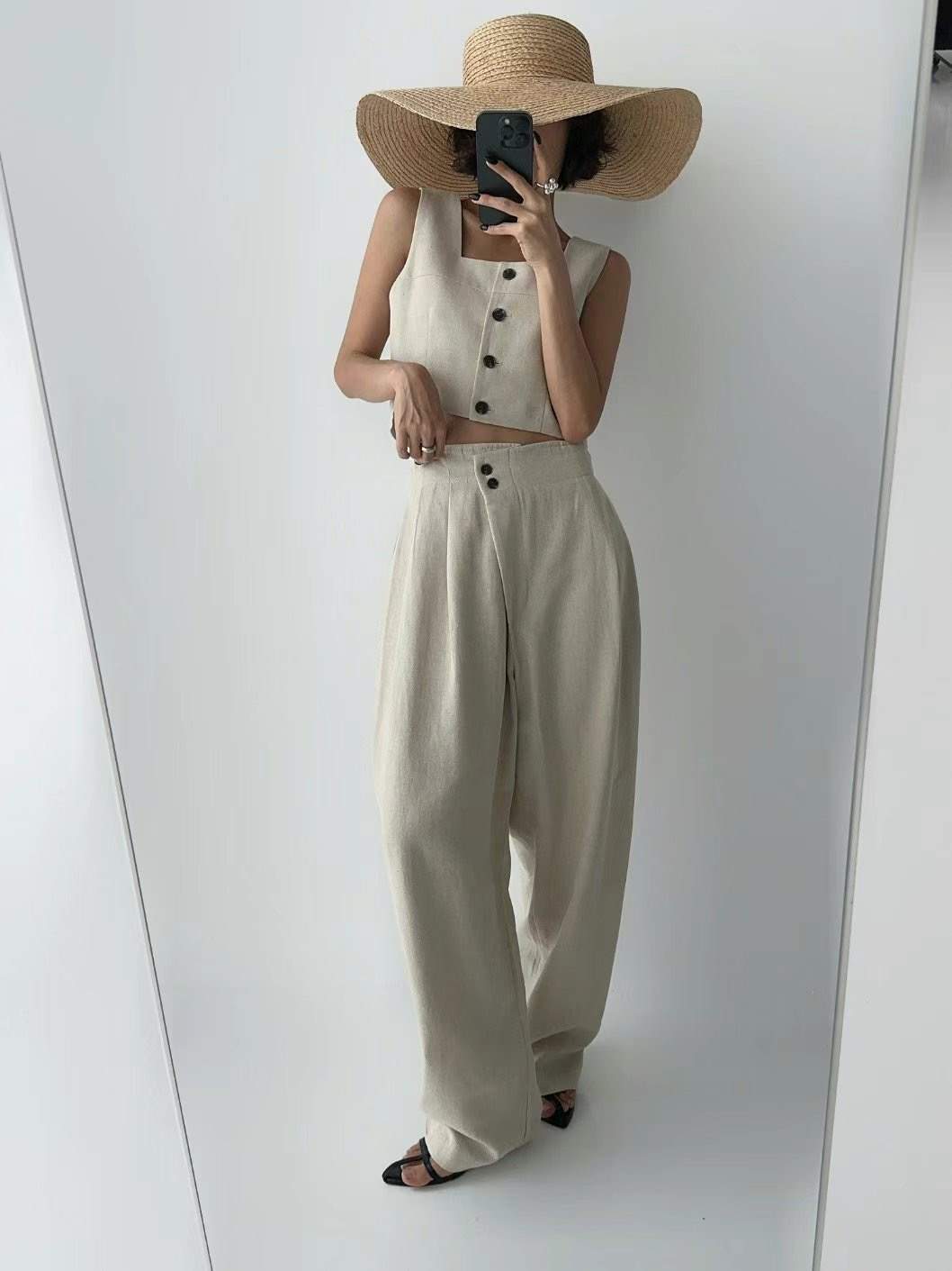 CELEB-셀럽-T東大門㊣直郵女裝新款25春夏休閑熱賣推薦套裝CELEB-T套裝