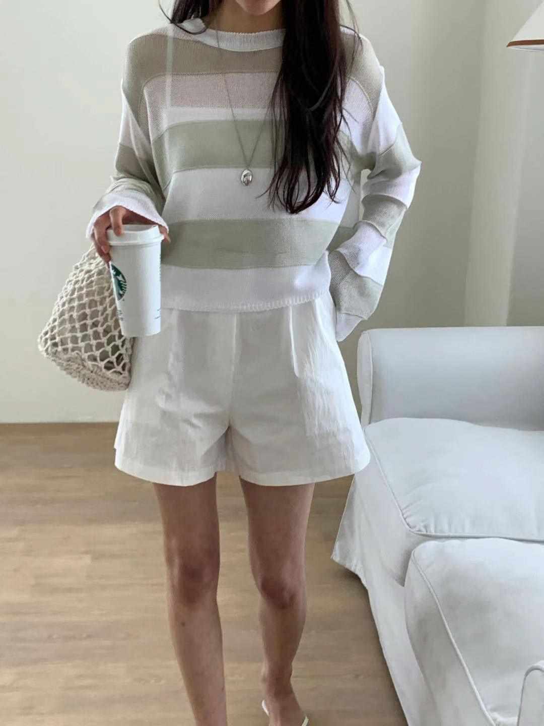 LOOK韓國代購㊣女裝新品推薦人氣時尚職業休閑真品熱賣針織衫LOOK針織衫