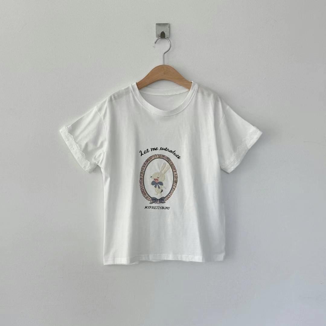 IGOTC-아가씨-T韓國直郵㊣女士新款時尚職業熱賣人氣T恤兔子IGOTC-아가씨-TT恤