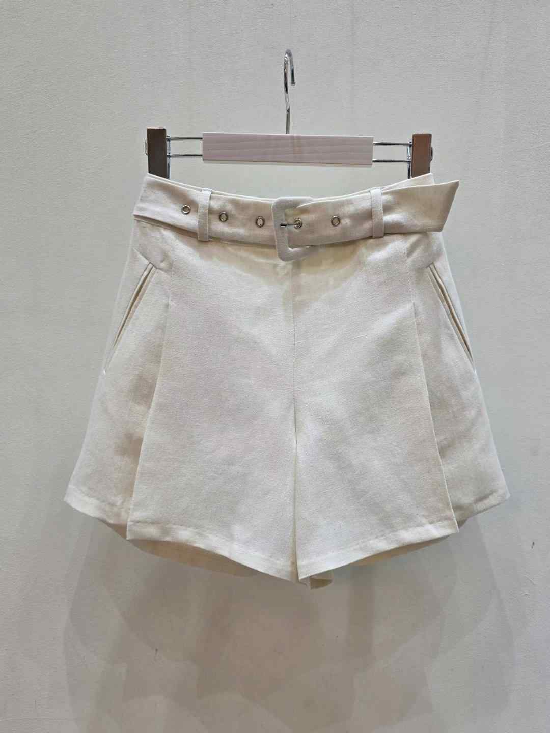 SOOMANCHAE-수만채-T東大門㊣實拍女裝新品真品短褲含腰帶SOOMANCHAE短褲
