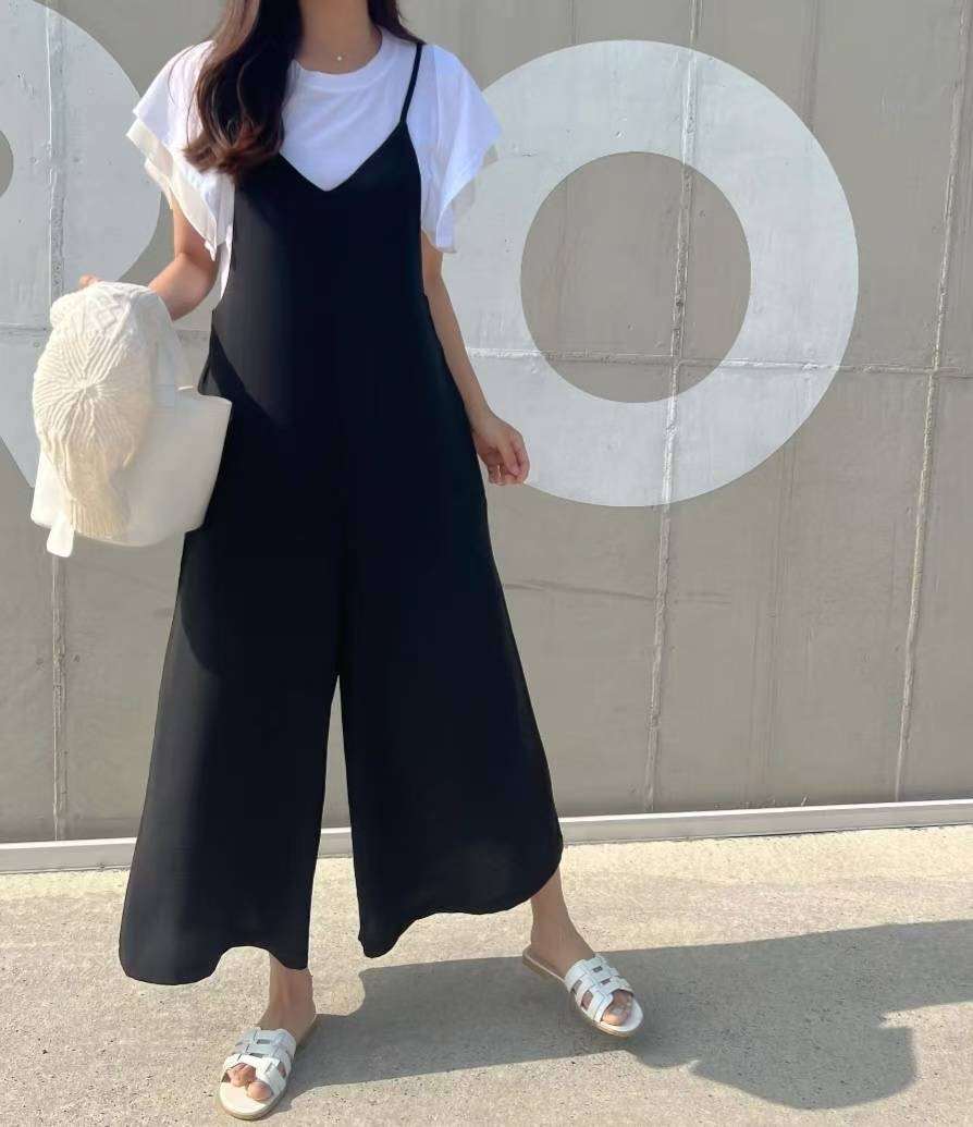 MU 뮤-T東大門㊣直郵女士新款職業時尚熱賣真品25春夏連體褲MU 뮤-T連體褲