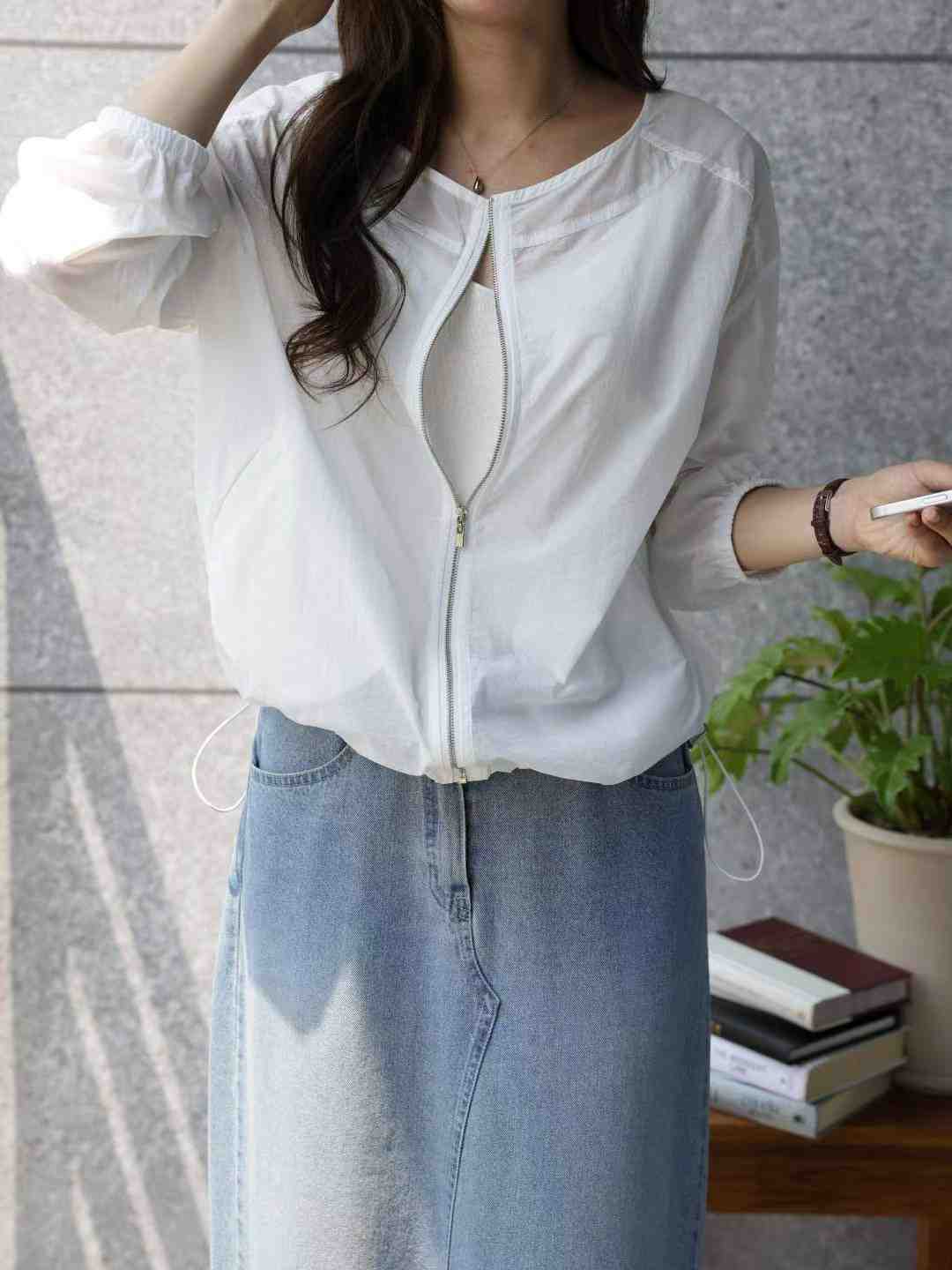 MU 뮤-T東大門㊣直郵女裝新品25春夏真品人氣時尚職業夾克MU 뮤-T夾克