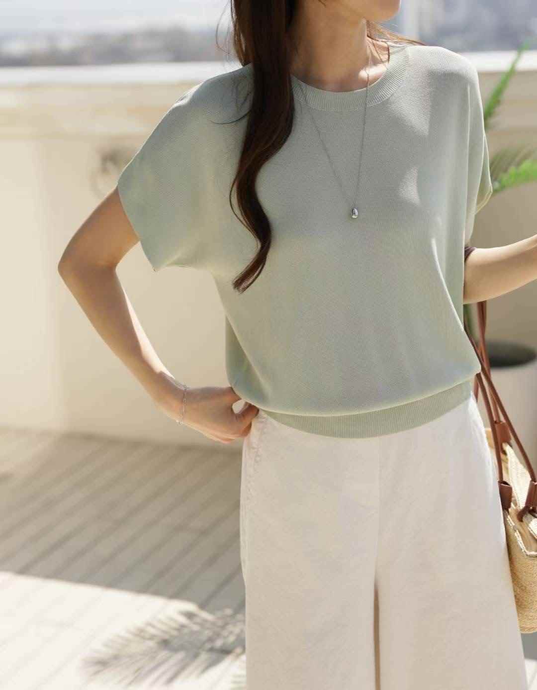 MU 뮤-T韓國代購㊣女士新品推薦熱賣職業休閑真品時尚針織衫MU 뮤-T針織衫