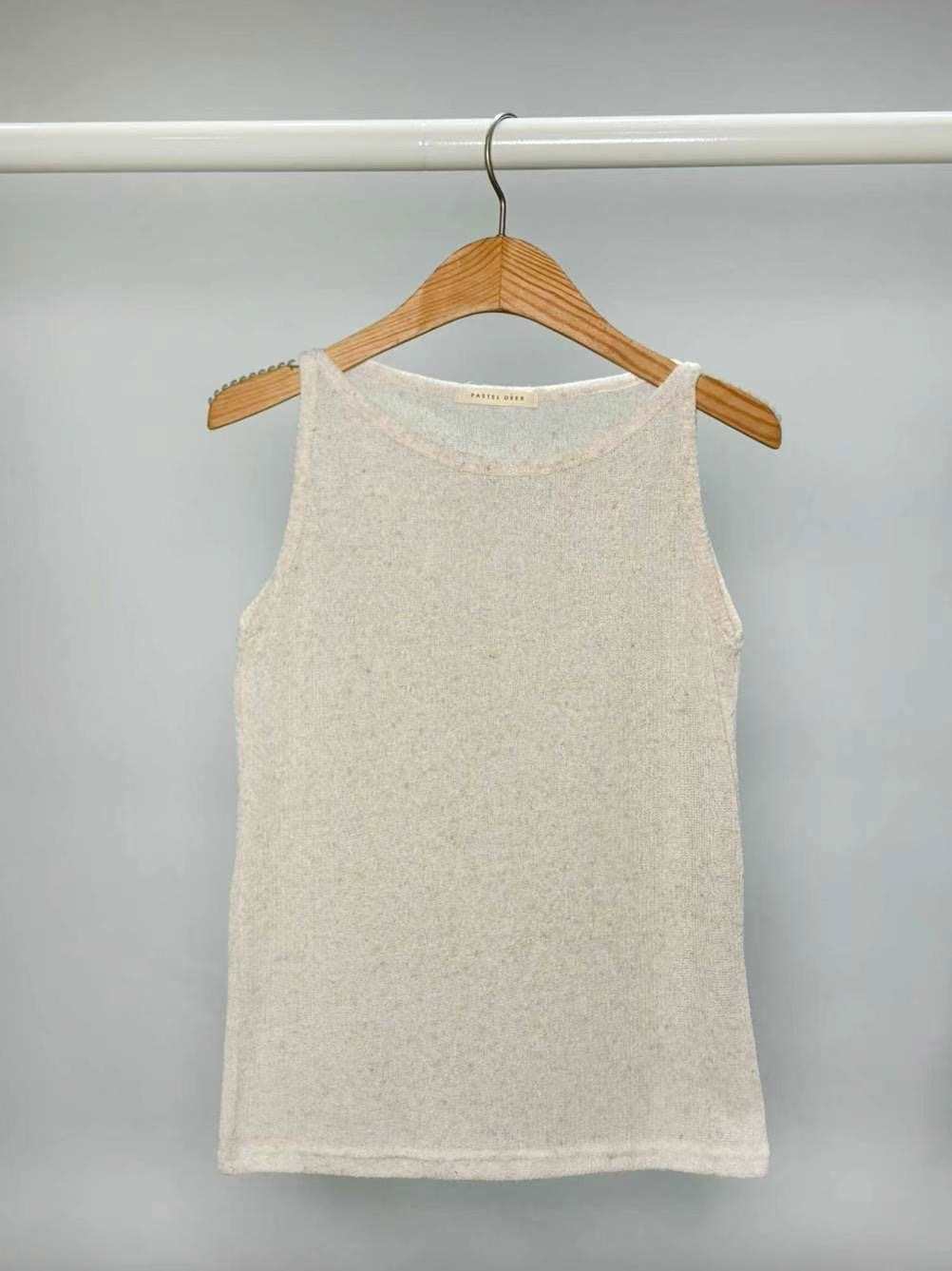 PASTELDEER東大門㊣代購女裝新品25春夏時尚休閑真品吊帶背心PASTELDEER吊帶/背心