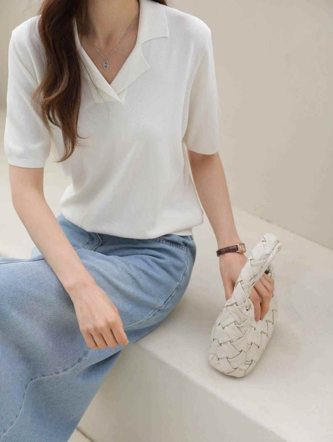 MU 뮤-T東大門㊣代購女裝新品時尚人氣休閑職業推薦針織衫MU 뮤-T針織衫
