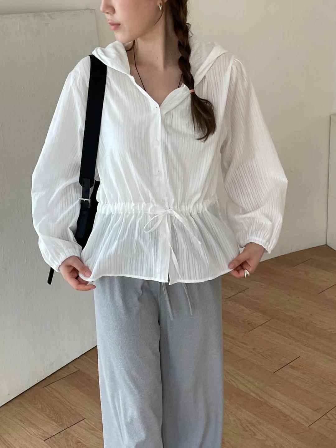 ANNSTORY-앤스토리-T東大門㊣實拍女裝新品休閑襯衫蕾絲衫ANNSTORY襯衫/蕾絲衫