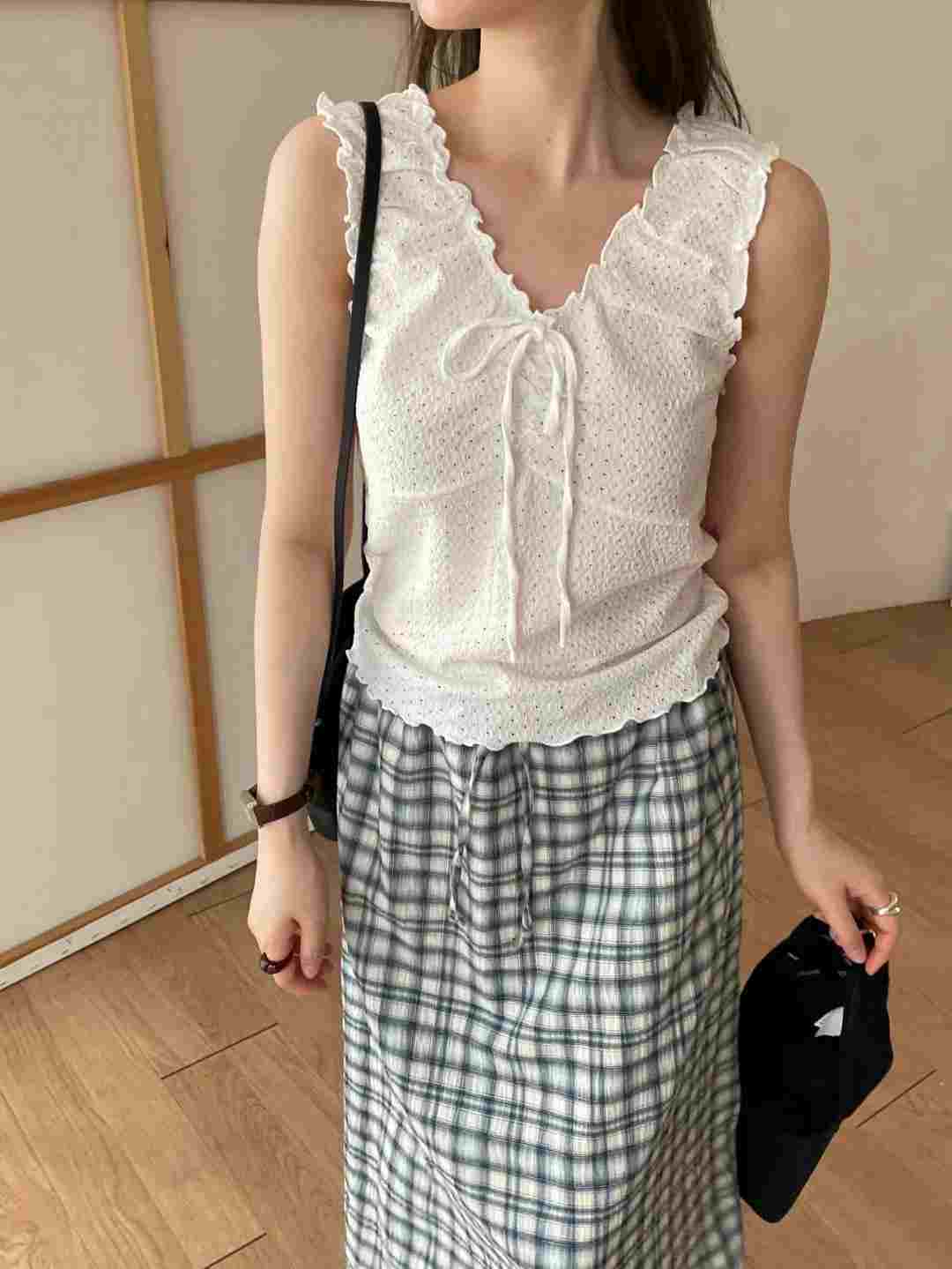 ANNSTORY-앤스토리-T東大門㊣直郵女裝新品25春夏襯衫蕾絲衫ANNSTORY襯衫/蕾絲衫