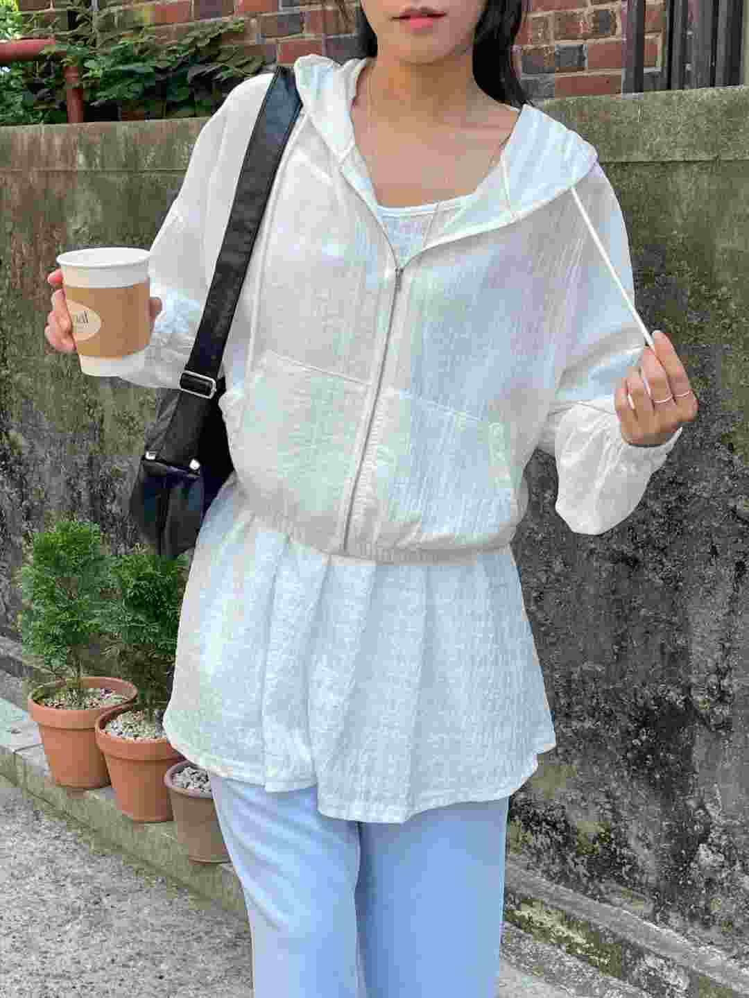 EROOM東大門㊣直郵女士新品25春夏時尚休閑熱賣職業夾克拉鏈EROOM夾克