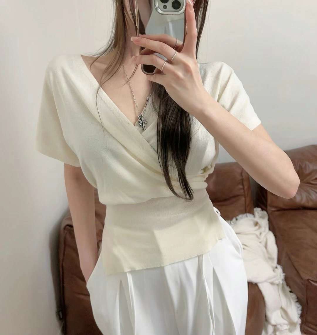 MY YOUNG韓國直郵㊣女士新款真品熱賣休閑推薦人氣25春夏針織衫OUNCE針織衫