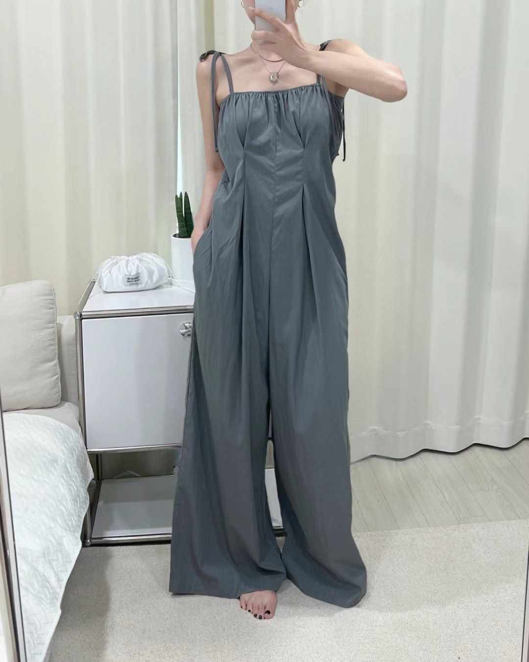 MY YOUNG韓國代購㊣女士新品職業休閑人氣推薦時尚熱賣連體褲OUNCE連體褲