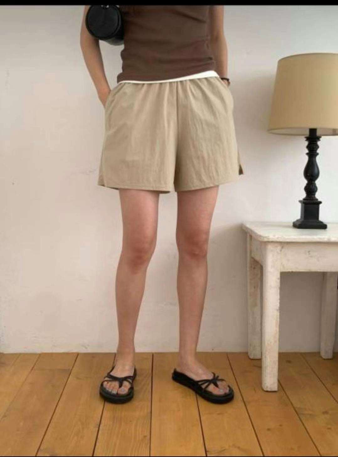 NEAR DEAR韓國直郵㊣女士新品人氣熱賣推薦時尚真品休閑短褲NEAR DEAR短褲