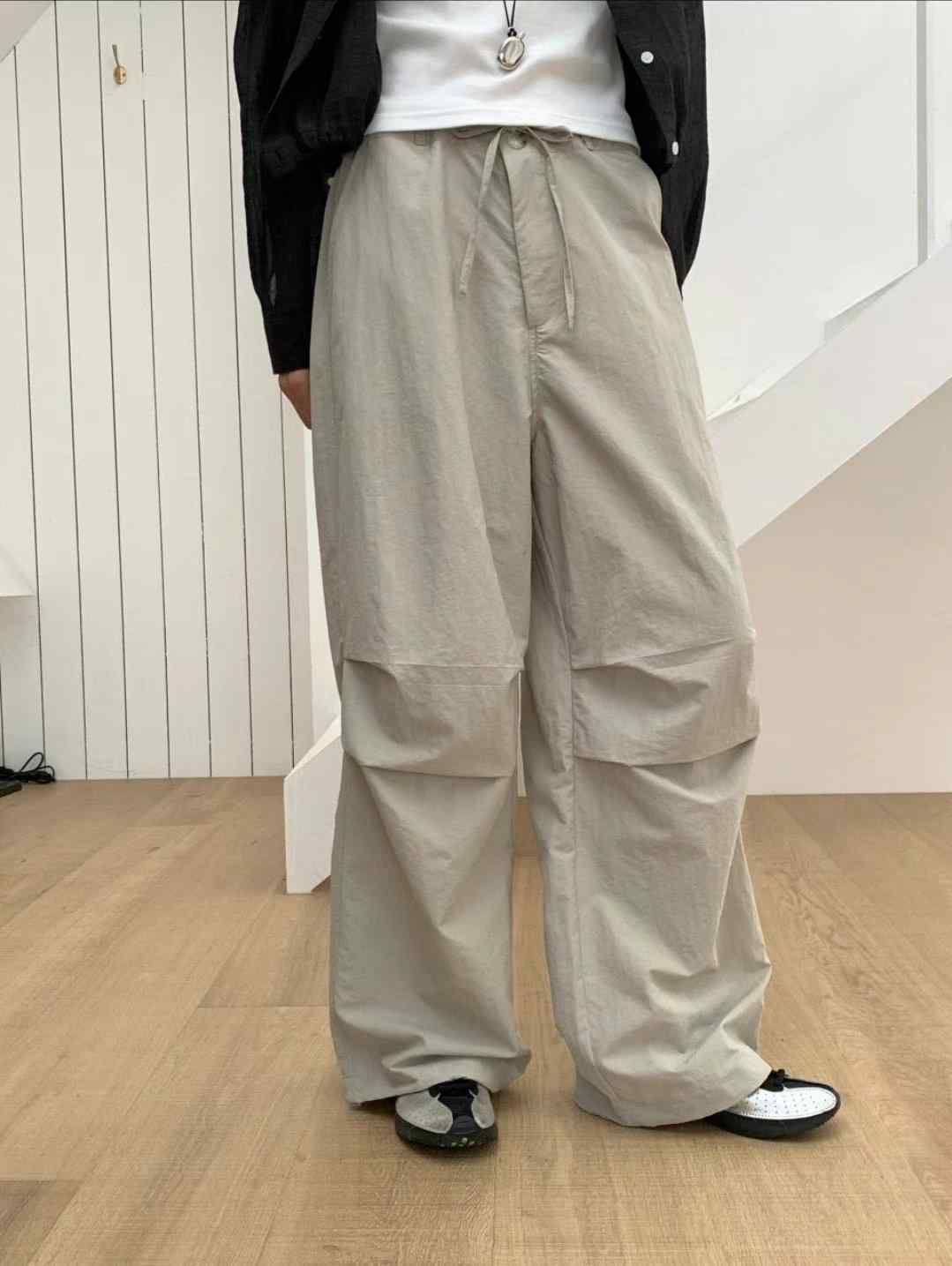 NEAR DEAR韓國代購㊣女裝新款25春夏時尚人氣職業推薦休閑褲NEAR DEAR休閑褲