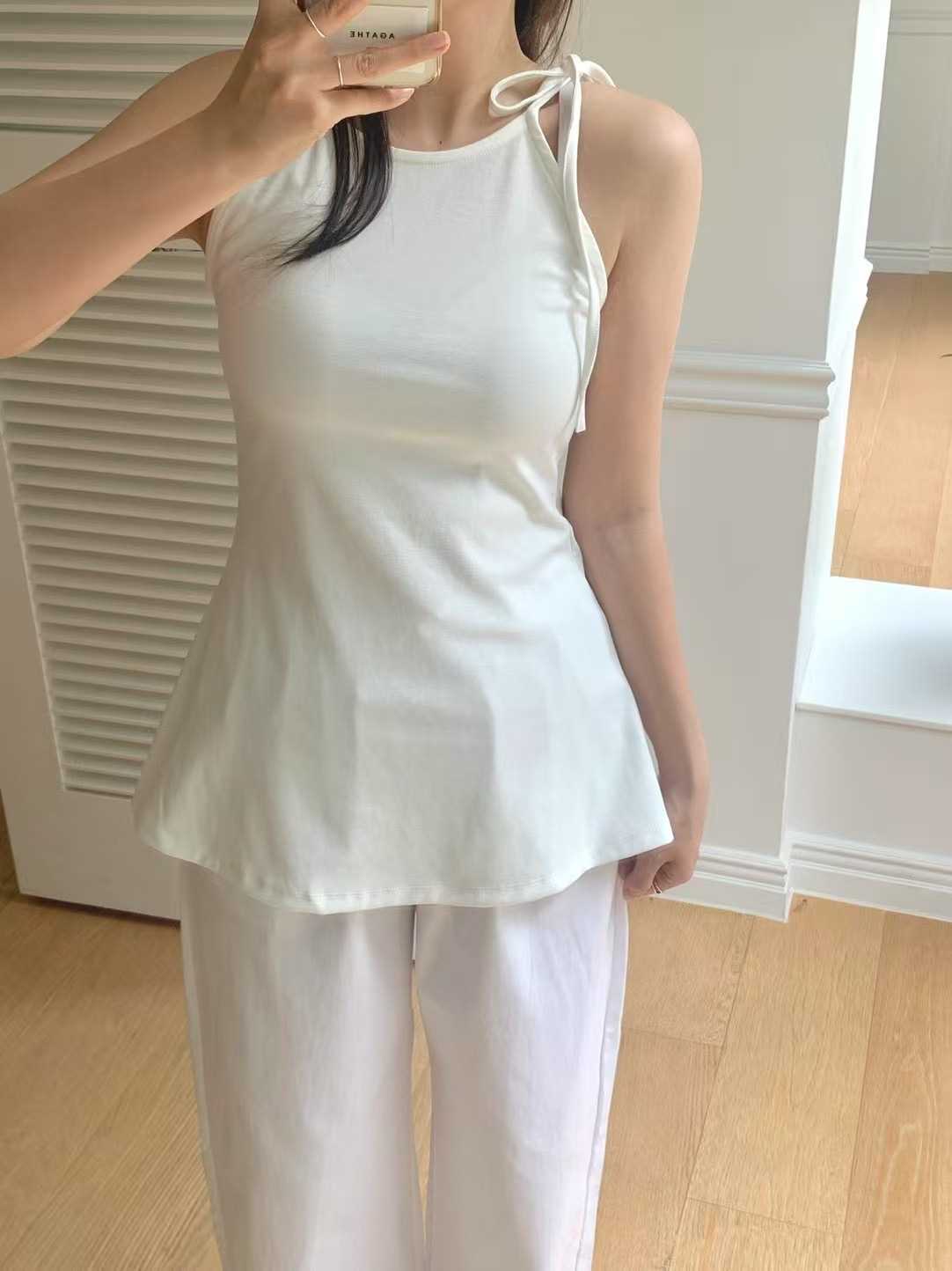 AGATHE東大門㊣代購女裝新款熱賣職業休閑人氣推薦吊帶背心AGATHE吊帶/背心