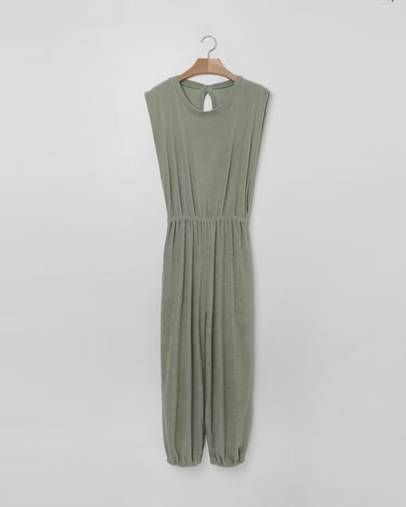 SUMMER MOON韓國直郵㊣女裝新品25春夏推薦休閑連體褲毛圈布SUMMER MOON連體褲