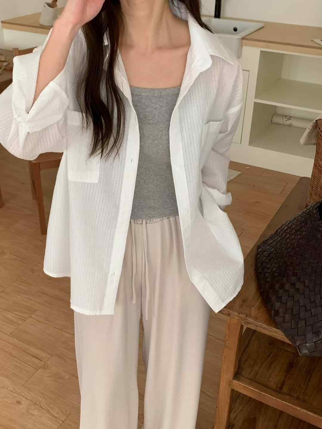COMMA-콤마-T東大門㊣直郵女裝新品熱賣職業休閑襯衫蕾絲衫COMMA襯衫/蕾絲衫