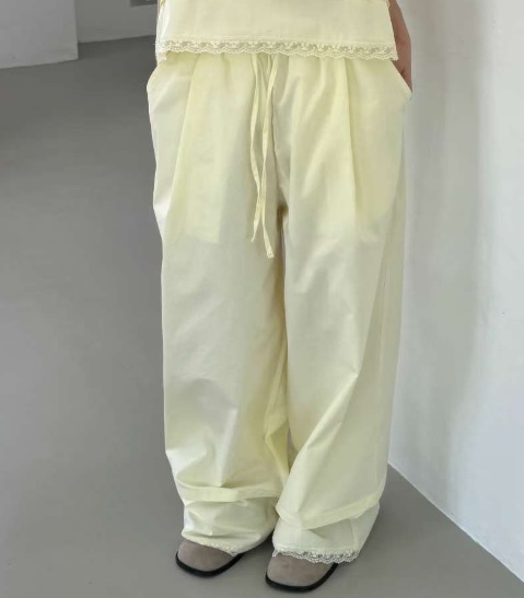 OURSTUDIO東大門㊣直郵女裝新款人氣時尚熱賣職業25春夏休閑褲OURSTUDIO休閑褲