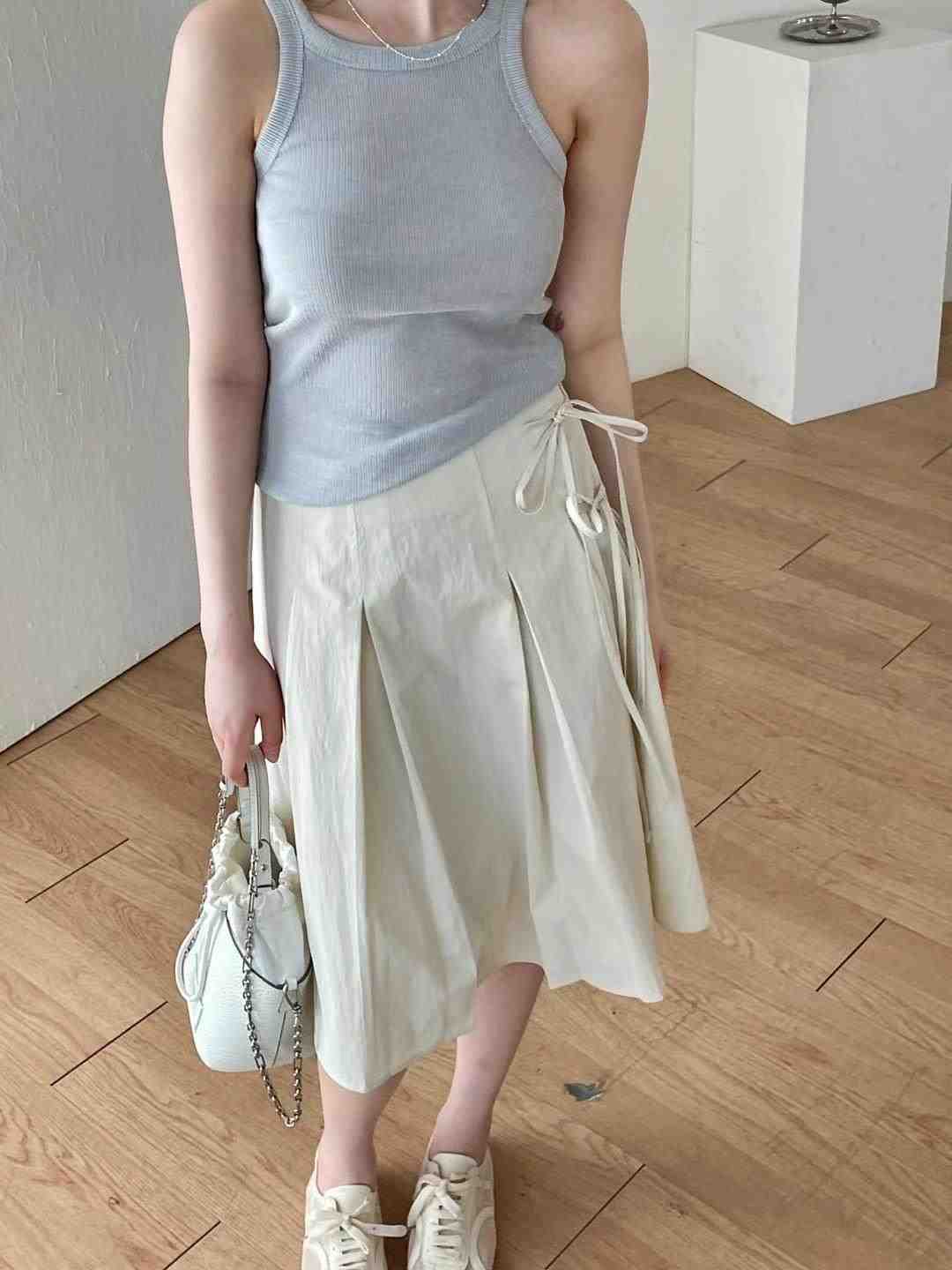 L.REWIND東大門㊣實拍女士新品25春夏時尚休閑半身裙中短裙L.REWIND半身裙/中短裙