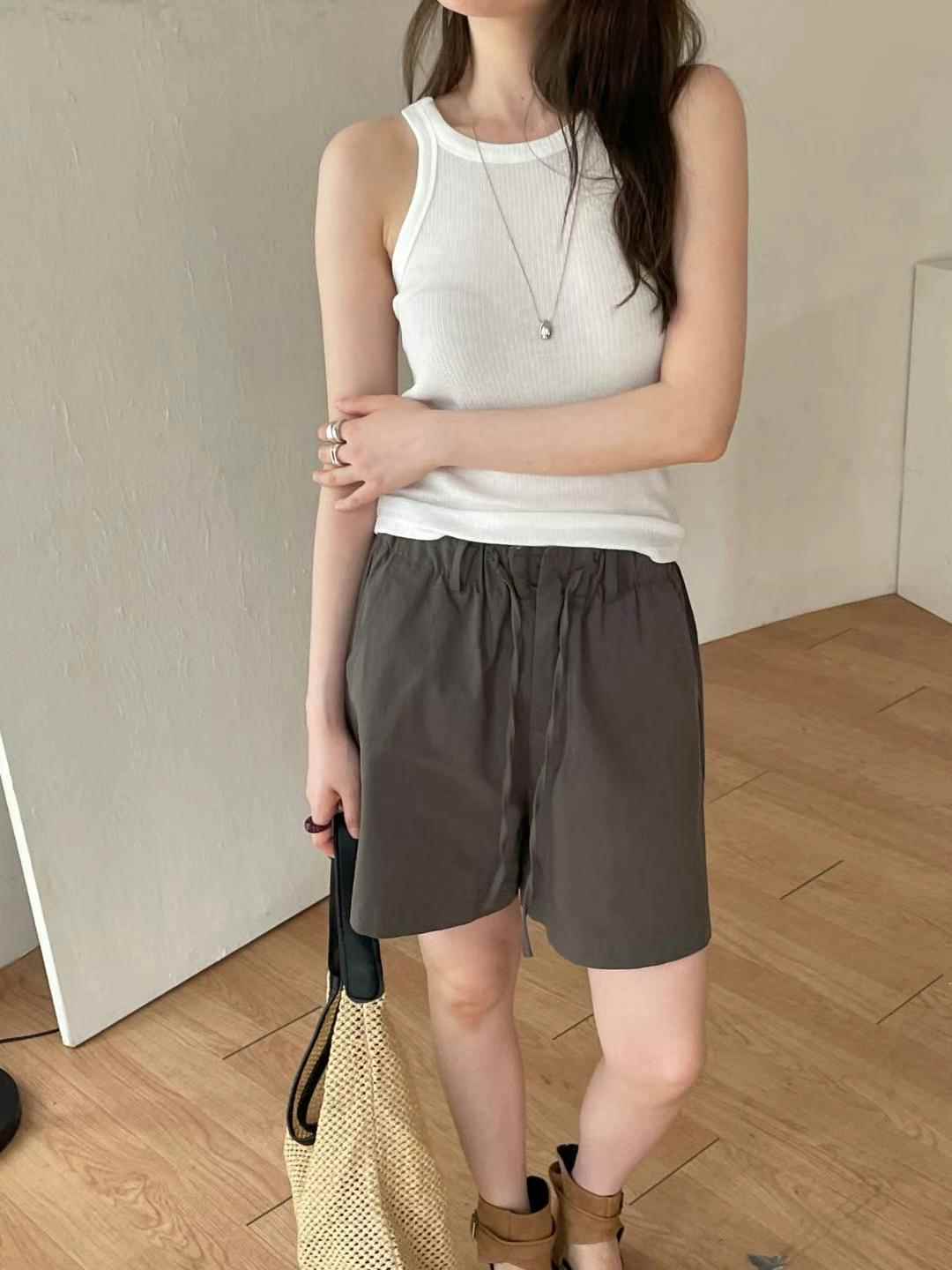 L.REWIND韓國直郵㊣女裝新品人氣休閑熱賣職業時尚25春夏短褲L.REWIND短褲