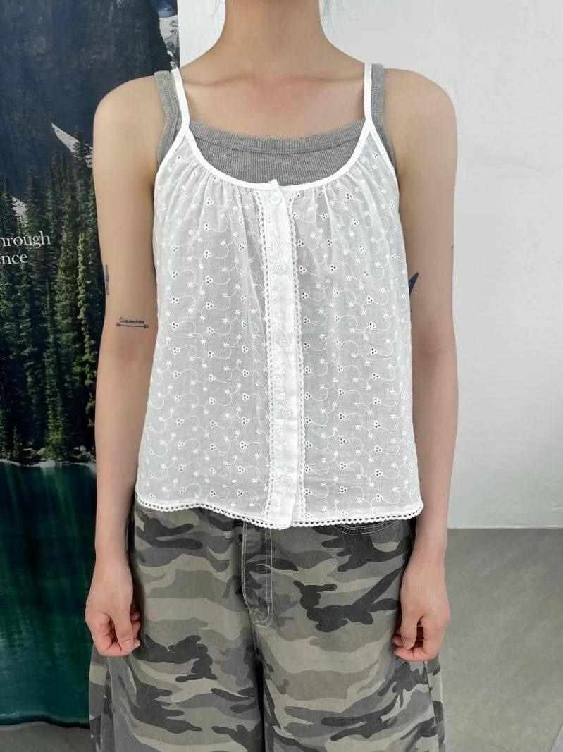 GAMGAK韓國代購㊣女裝新款時尚熱賣職業推薦吊帶背心不含內搭GAMGAK吊帶/背心