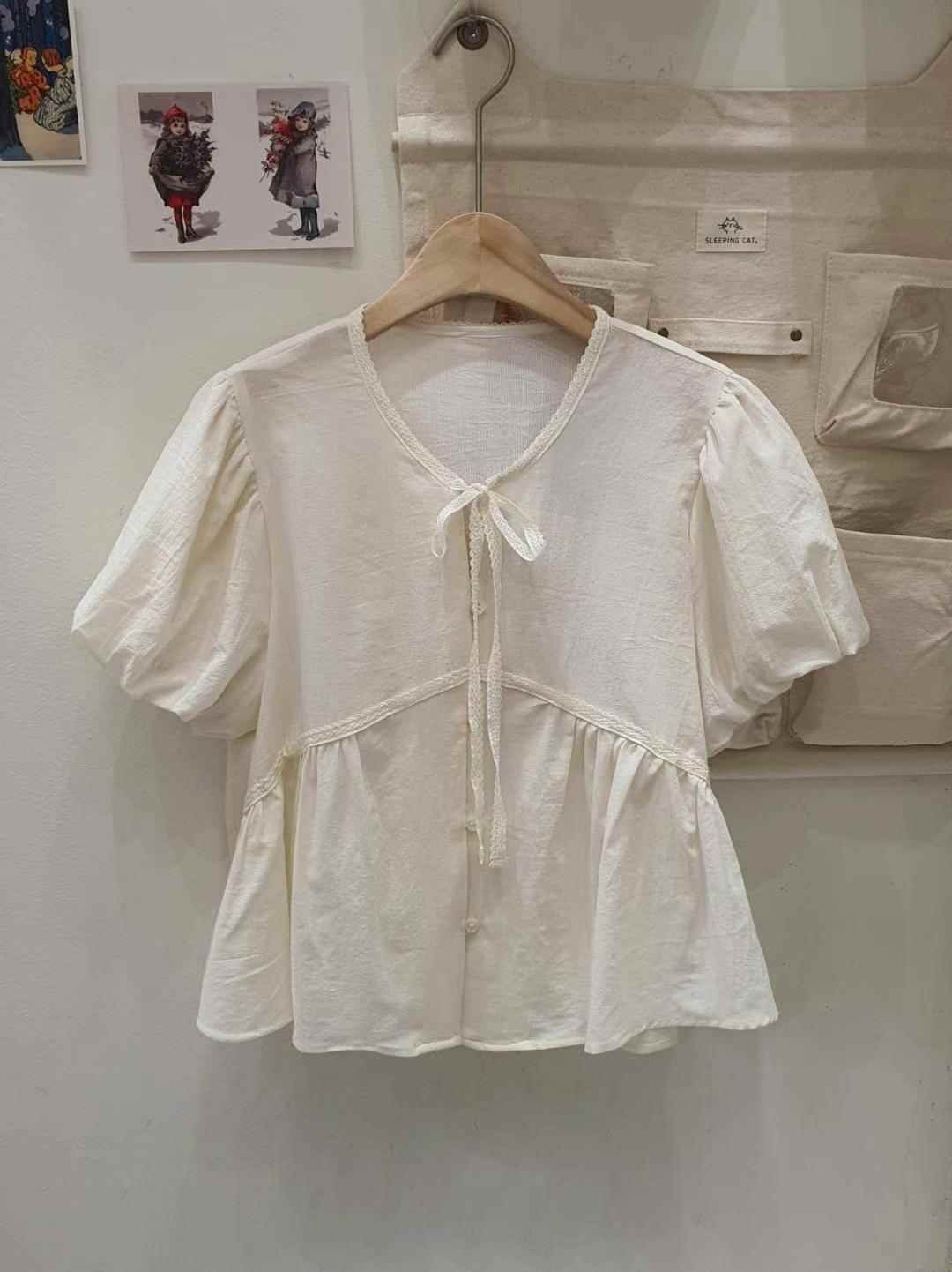 GAMGAK韓國直郵㊣女士新品推薦真品熱賣職業人氣襯衫蕾絲衫GAMGAK襯衫/蕾絲衫