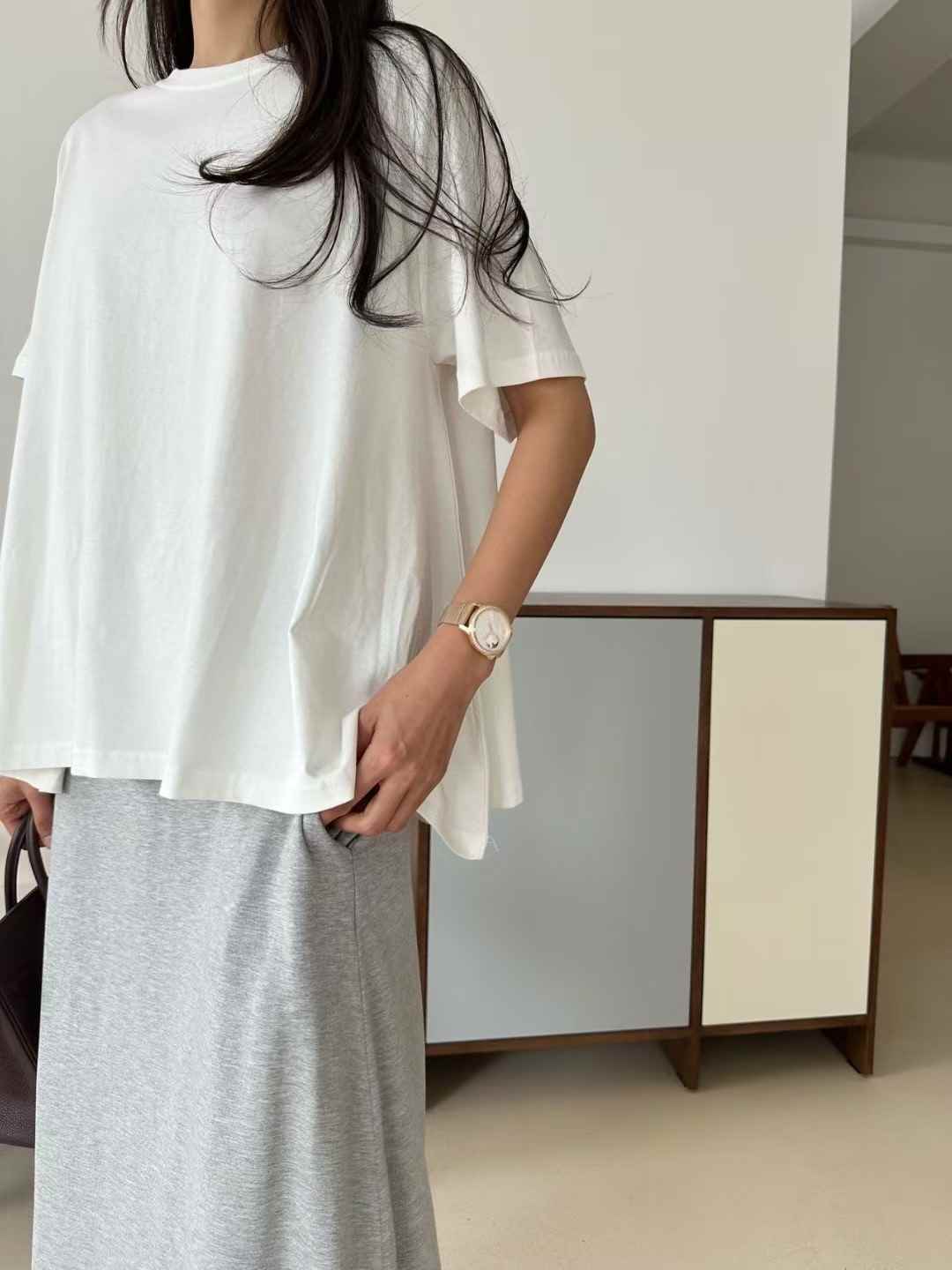 KIND-카인드-OT東大門㊣實拍女裝新品25春夏人氣熱賣休閑T恤KIND-otT恤