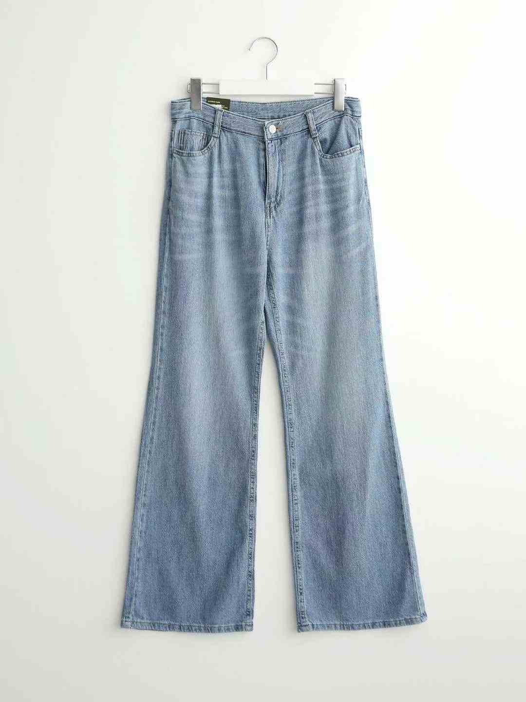 FLY DENIM東大門㊣直郵女裝新款真品人氣職業25春夏牛仔褲FLY DENIM牛仔褲