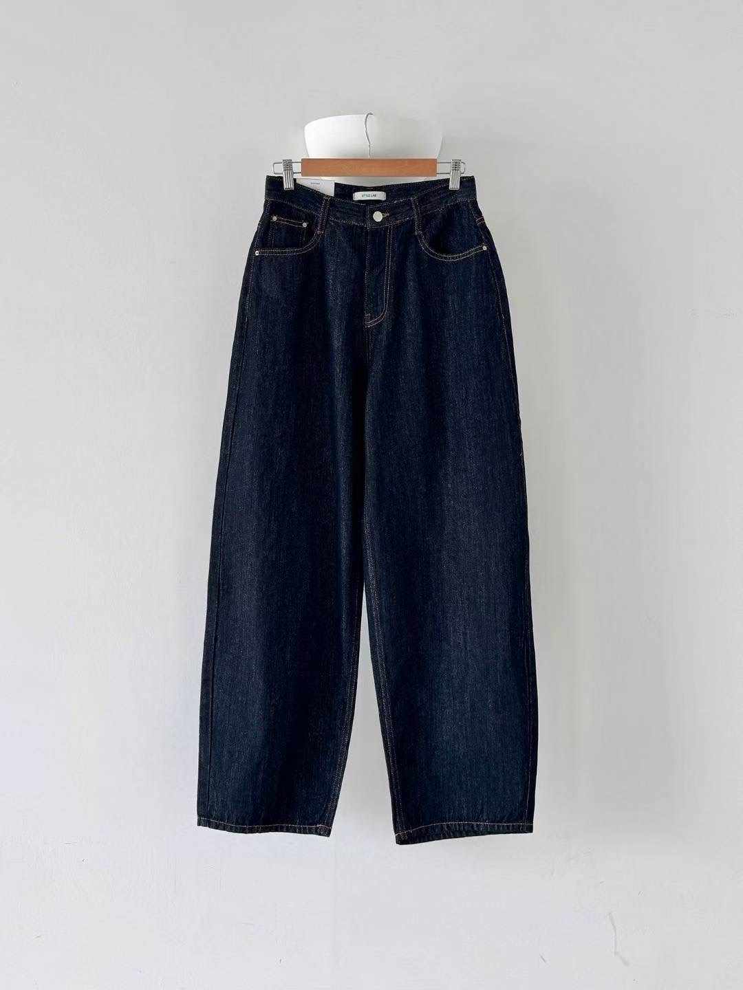 STYLE LAB韓國代購㊣女裝新款熱賣人氣休閑推薦真品牛仔褲STYLE LAB牛仔褲