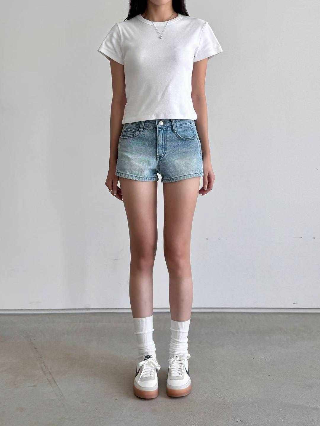 STYLE LAB韓國代購㊣女士新款真品人氣休閑職業熱賣時尚短褲STYLE LAB短褲