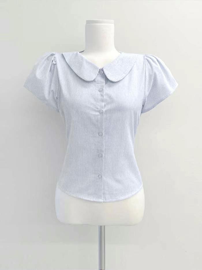 JAYDOC東大門㊣直郵女裝新品人氣25春夏休閑真品襯衫蕾絲衫JAYDOC襯衫/蕾絲衫