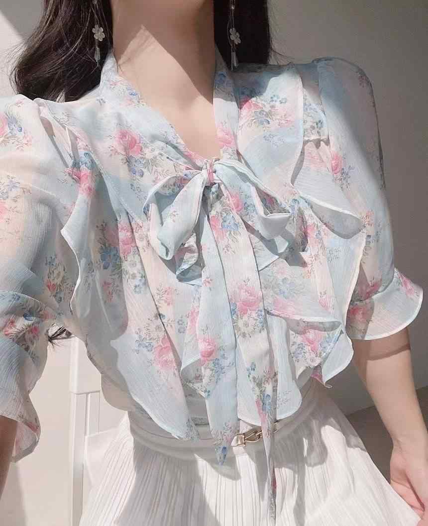 OLIVIA東大門㊣實拍女裝新品推薦真品25春夏休閑襯衫蕾絲衫OLIVIA襯衫/蕾絲衫