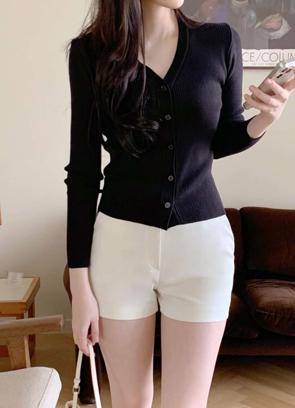 LUVLUV-럽럽-OT韓國代購㊣女士新款推薦職業25春夏熱賣短褲LUVLUV-럽럽-OT短褲