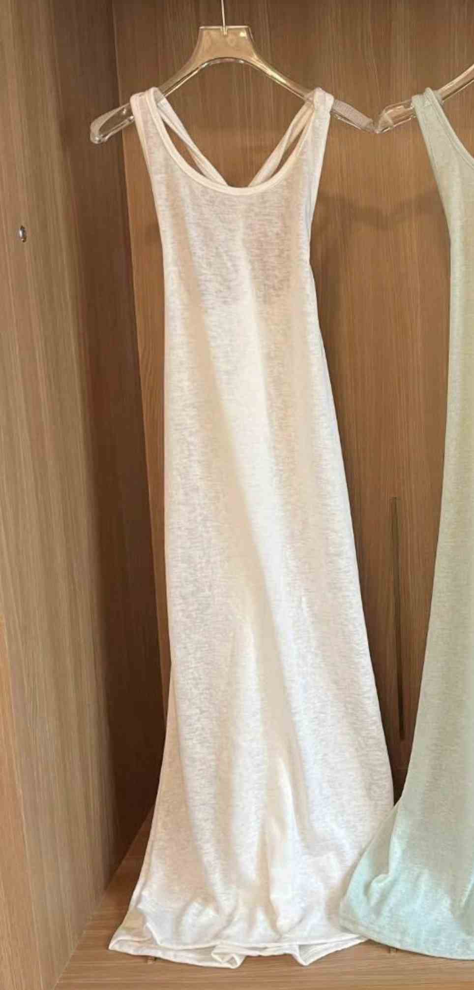 UNA-T東大門㊣代購女裝新品熱賣推薦25春夏連衣裙緊身長款UNA-T連衣裙