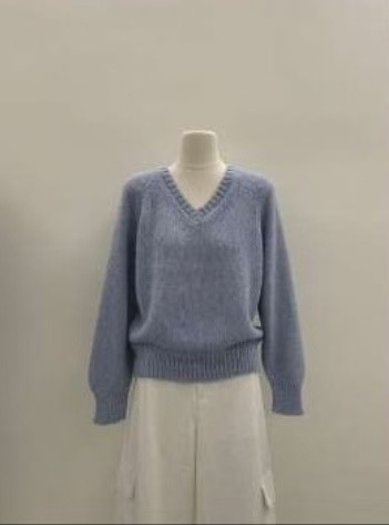 J-STORY東大門㊣實拍女士新品職業熱賣推薦25春夏針織衫V領J-STORY針織衫