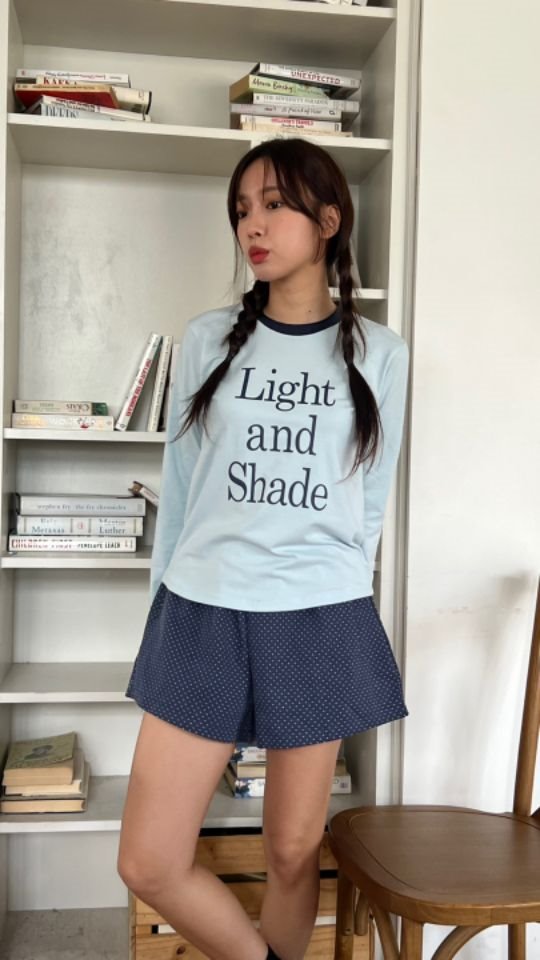 HEY/TO SEWING東大門㊣實拍女裝新款時尚推薦25秋夏長袖T恤BY HEY/TO SEWING長袖T恤